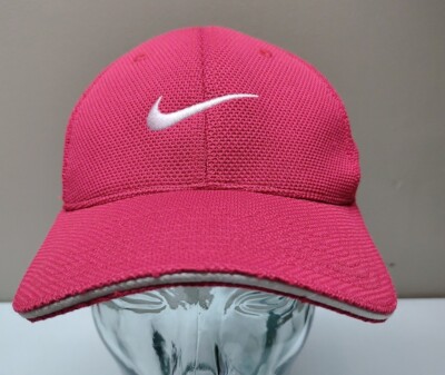 Nike One SQ Golf Flexfit Baseball Cap Hat Center Swoosh Red