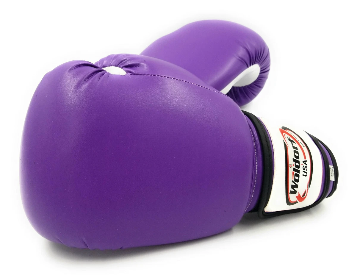 Purple kickboxing gloves deals