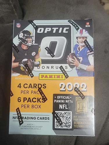Panini 2022 Donruss Optic Football Blaster Box - 6 Packs