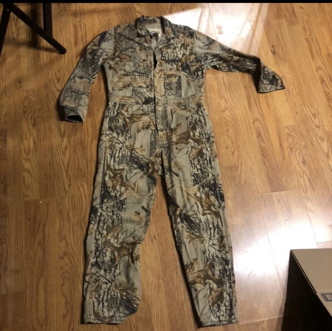 Vintage Deer river outdoor apparel Camo Coveralls