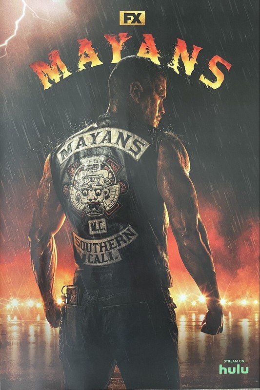 MAYANS M.C. Sons Of Anarchy 2022 SDCC Comic-Con 12x18 FX HULU Poster - Mint