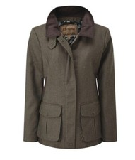 Schoffel Lilymere Green Tweed Wool Shooting Country Jacket Size Uk 20 Bnwt