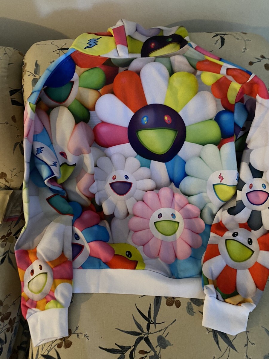 パーカー・フーディ J Balvin x Takashi Murakami All Over Flowers Hoodie Multi J.Balvin x Takashi Murakami Flowers Multicolor Hoodie M