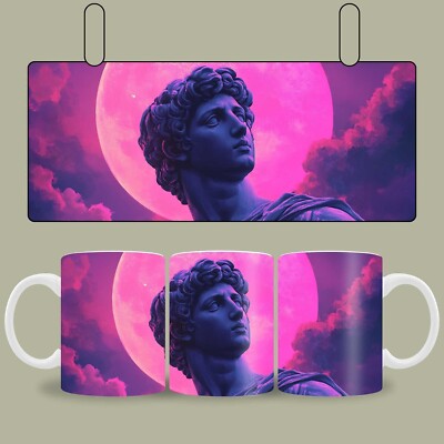 Kaffeetasse Vaporwave Apollo Tasse Kaffeebecher Geschenk Keramik