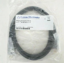 NEW Extron Display Port 6 ft Cable 1.8M DisplayPort M-M 26-657-06