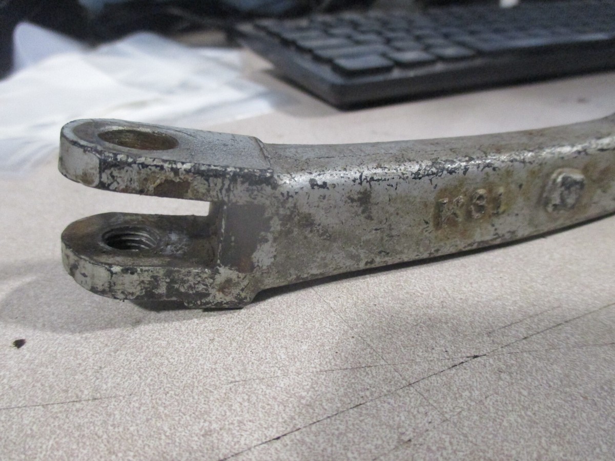 Silver Side Stand Fits: Kawasaki 1988-1990 ZX1000 Ninja ZX-10