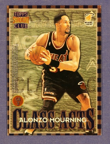 1996-97 Stadium Club Class Acts #CA2 Patrick Ewing/Alonzo Lutto - Foto 2 di 2
