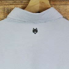 Greyson Mens Golf Polo Shirt Size L Short Sleeve Striped