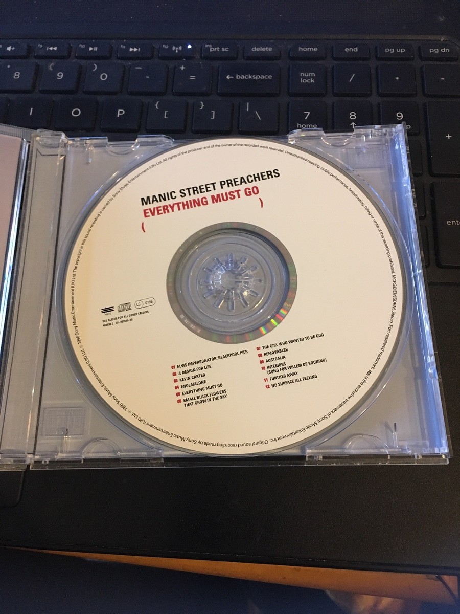 Manic Street Preachers; Everything Must Go CD Epic 483930 | eBay