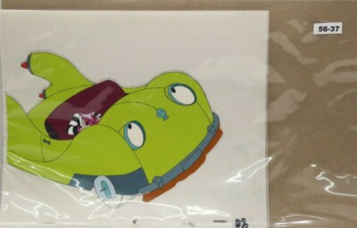 Beetlejuice Original Production Drawing And Cel 56-37 Used Cond.