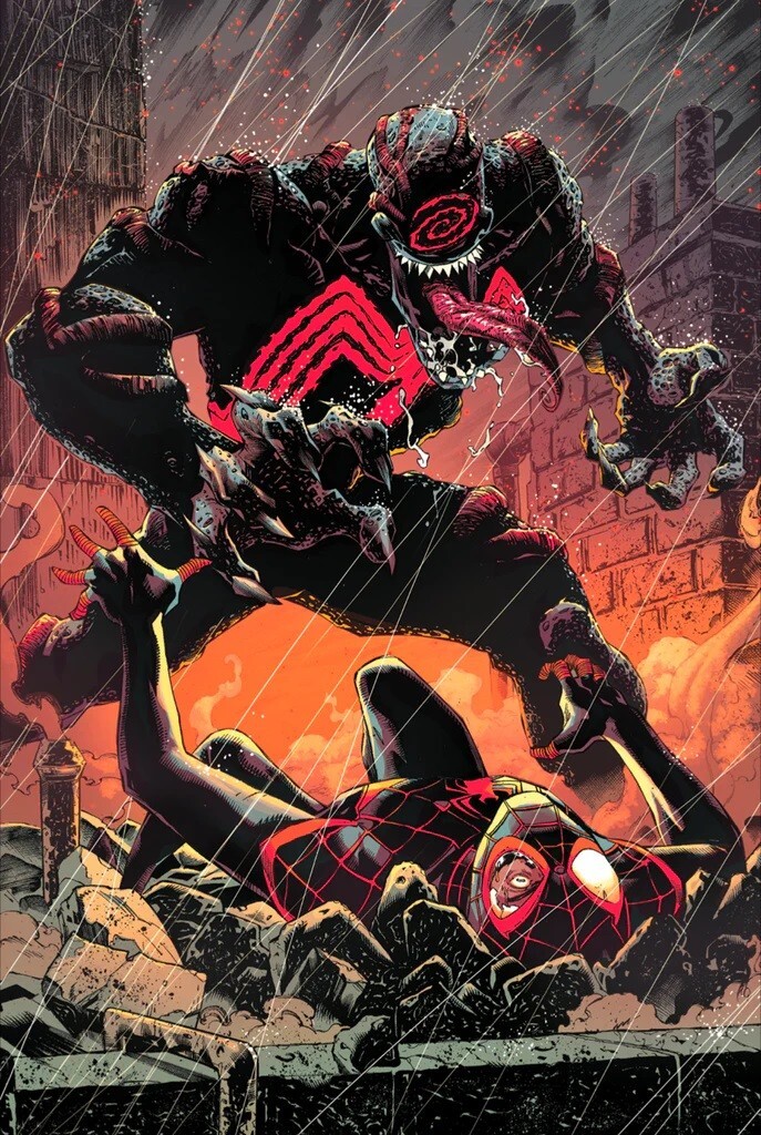 VENOM 3 RYAN STEGMAN VIRGIN FOIL FACSIMILE EXCLUSIVE NYCC 2024