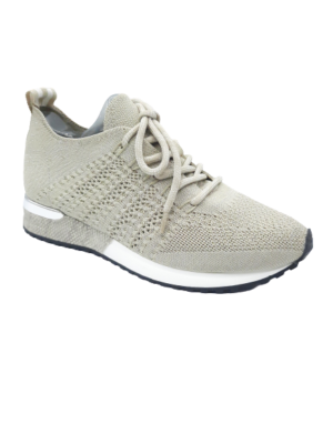 BASKETS REQINS INES CROCHET BEIGE