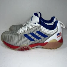 Adidas Limited Edition USA CodeChaos Men’s Golf Shoe Gray Sz 7.5