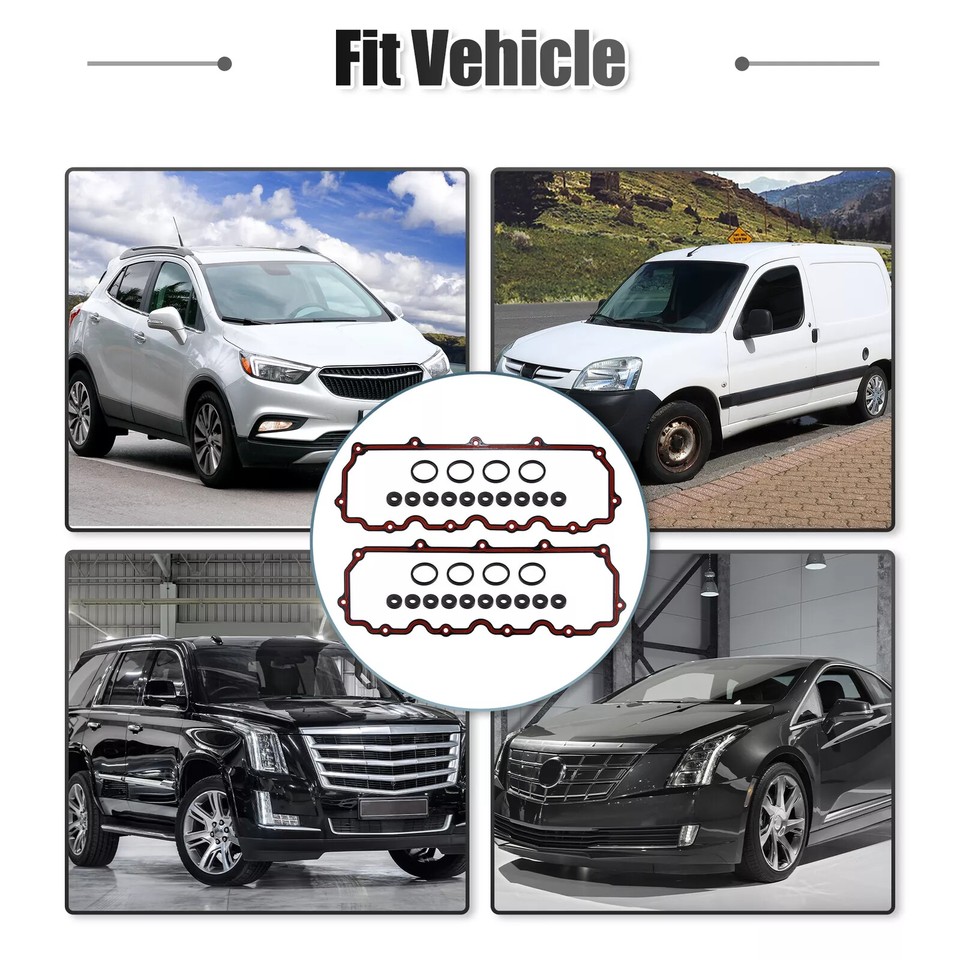 Valve Cover Gasket Set For 6.0L Powerstroke Diesel F250 E350 F450 F550