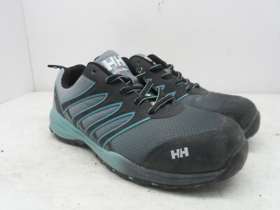 HELLY HANSEN Women's Adel Aluminum Toe CP Safety Shoe Black/Blue Size 8.5M