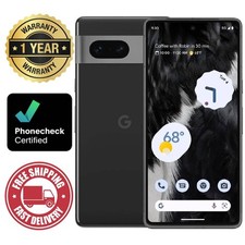 Google Pixel 7 - 128 GB - Obsidian Unlocked Smartphone - Very Good