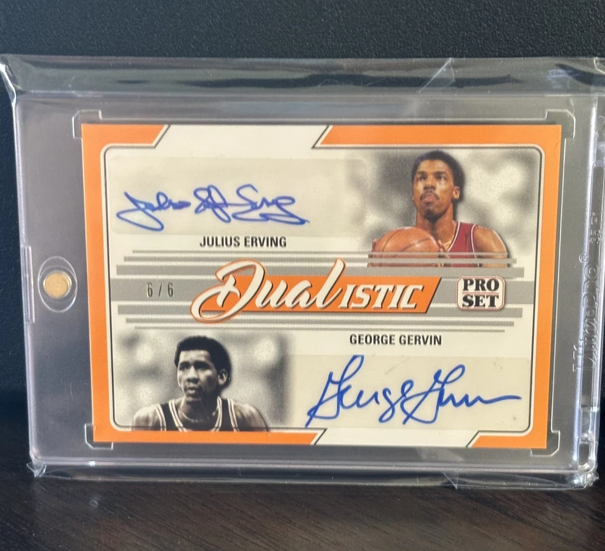 Julius Erving Philadelphia 76ers Basketball Autographed Sports