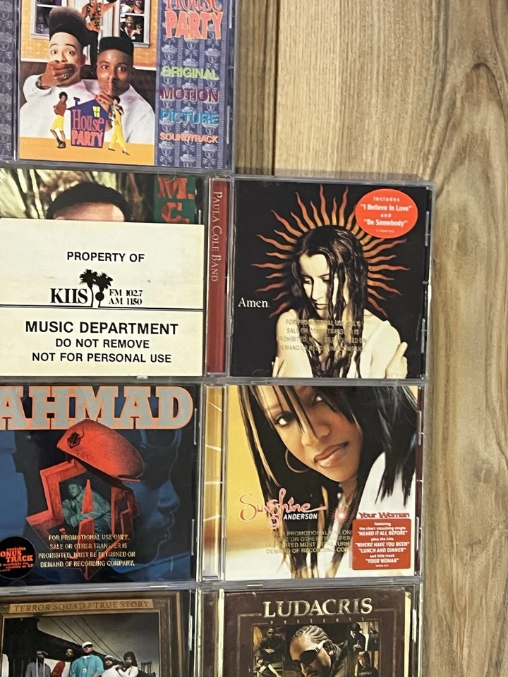 Lot Of 28 Promo Promotional Copies CD's Rap Hip Hop Pop Alt Rock Mixed Music Foto 4 de 4