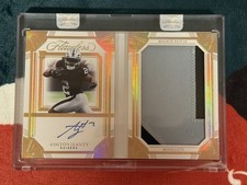Flawless Ashton Jeanty  Rookie Patch Auto Booklet  /10 Encased