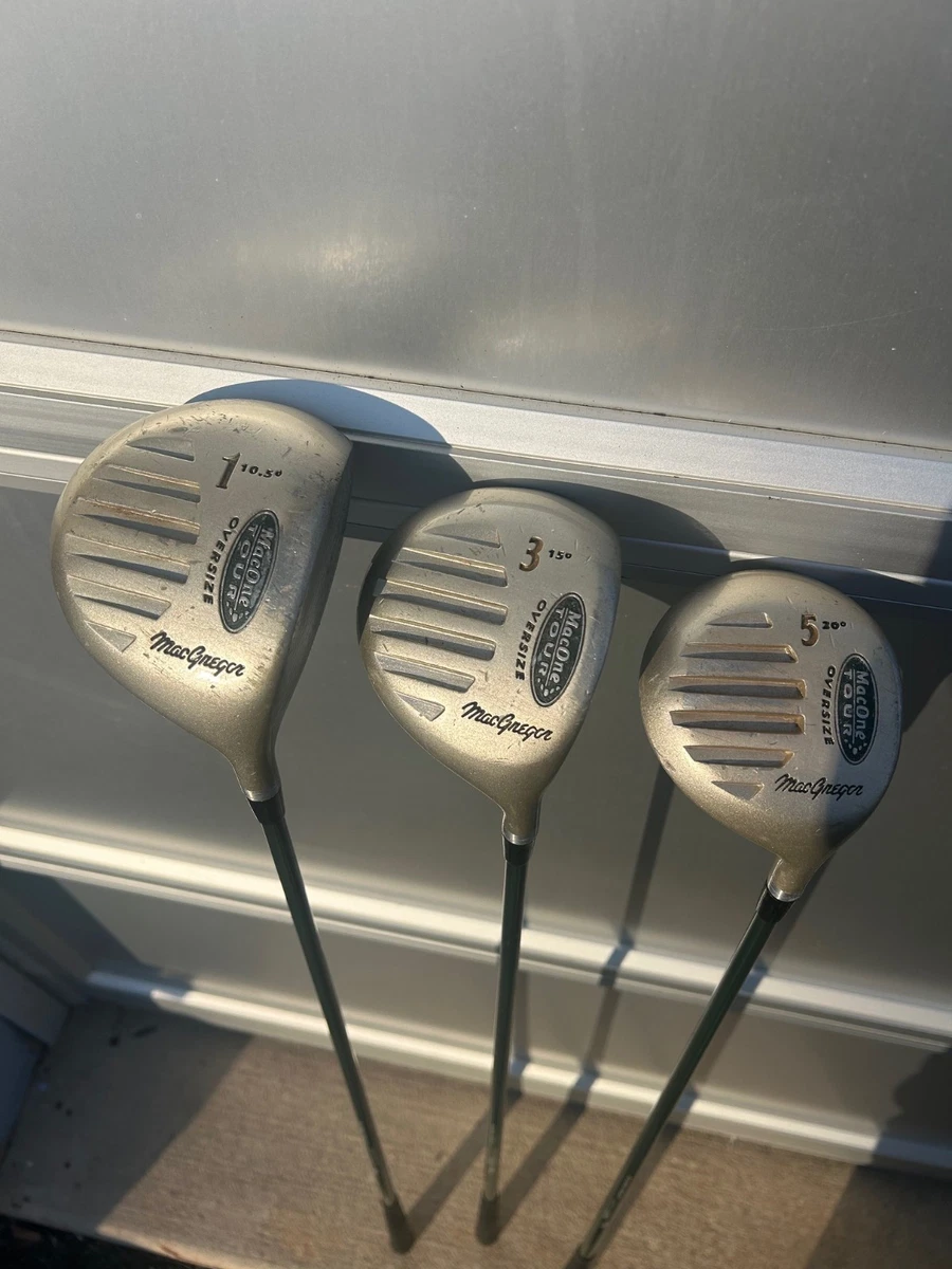MacGregor Stainless Steel Head Wood Set Golf Clubs for sale | eBay