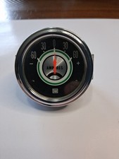 Date Coded Nov 1970 Stewart Warner Green Line Amp Gauge Bench Tested Works