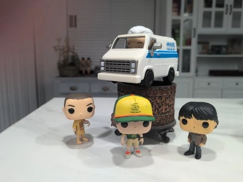 Stranger Things Out Of Box Funko Pops. Sells As A Set.