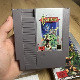 Castlevania 1 - Nintendo Nes - Cib - Semi Sealed - MINT Cartridge - Authentic