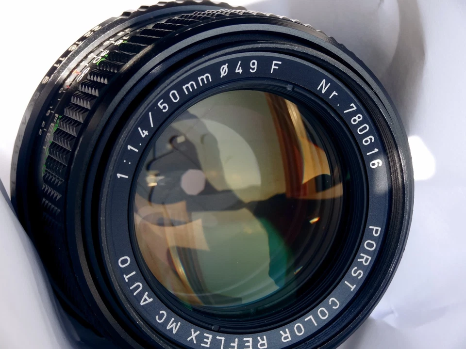 REVISADO: PORST/Cosina 1,4/50 mm para Pentax PK, COE óptimo Foto 2 de 4