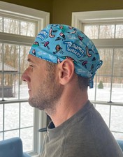 Trauma surgeon yeet organs skull scrub surgical OR hat surgery cap mens