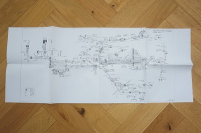 Südost Nr. 1967 1 Eisenbahn Steuersignal Diagramm Southern Reg Reprint Karte