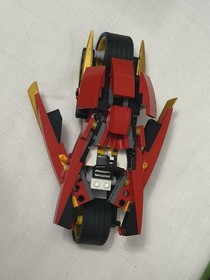 LEGO Ninjago set 9441 Kai's Blade Cycle Minifigures, Instructions, Box COMPLETE