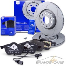 ATE POWERDISC BREMSSCHEIBEN+CERAMIC BELÄGE VORNE FÜR AUDI A4 B7 A6 C5 SEAT EXEO