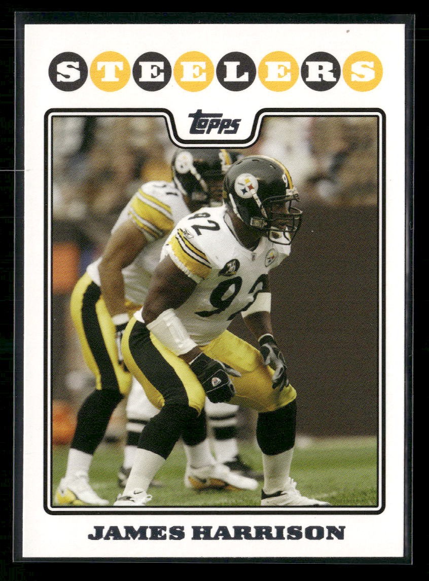 James Harrison 2008 Topps #241 Rookie Pittsburgh Steelers