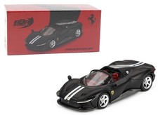 BBR Model 1:64 Ferrari Daytona SP3 Matt Black Diecast Model Car BBRFER64021