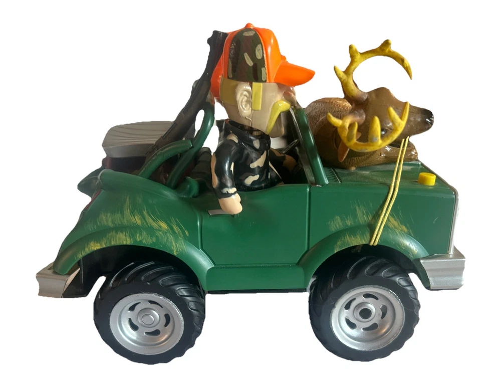 Camión cazador de ciervos animado Gemmy juega Low Rider y Sweet Home Alabama LEER Foto 4 de 4