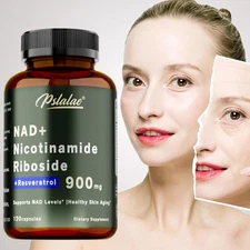 NAD+ Nicotinamide Riboside - Anti-aging, Support Cell Health, Energy Focus