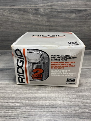 #ad #ad Rigid Electric Replaceable Portable Vacuum 2 Stage Filter VF3000 Wet Dry NOB $19.00