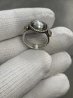 VTG Navajo Steve Yellowhorse Ring Size 4.5 Signed SY 14K Gold 925 Sterling Rare