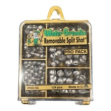 Water Gremlin Split Shot Sinkers - Choose Size & Qty