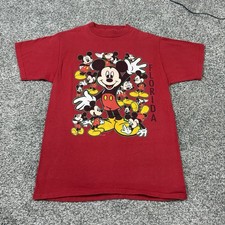 Vintage 90s Disney Mickey Mouse Florida T Shirt Single Stitch Size M
