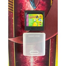The Simpsons Bartman Meets Radioactive Man Sega Game Gear Cartridge Only w Case