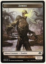 ZOMBIE \ GRIFFIN Token (#05/02)  - FOIL - Dominaria Remastered - NM MTG