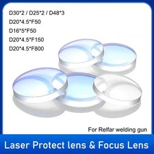 Lente protettiva obiettivo messa a fuoco laser per testina saldatura laser Relfar D30*2 D16*5*F50
