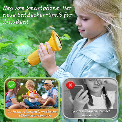 Digital Mikroskop Kinder 1000x Zoom 2MP HD IPS Display USB PC Handmikroskop Set