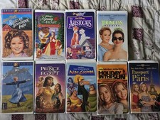 Family Childrens Disney VHS Tapes Lot Of 9 Cl...