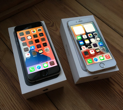 Bundle of TWO Apple iPhone 6s 64GB + 32GB Unlocked