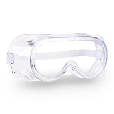 Yescom Safety Goggles Protective eye Glasses Clear Adjustable Anti-fog Lab Work