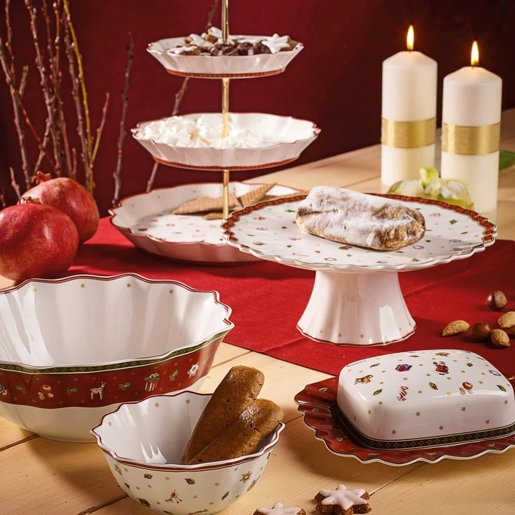 Kleine Kuchenplatte mit Fuß Villeroy & Boch Toys Delight