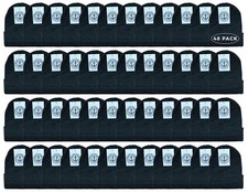 48 Pack Of Wholesale Beanies Or Gloves, Bulk Thermal Winter Hat Black