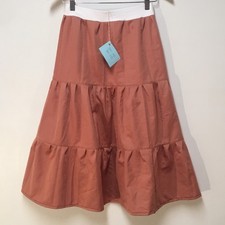 Skirt Girls XL 14/16 Maxi Rust Ruffle Tiered Elegant Cotton Mom and Pop's Kids
